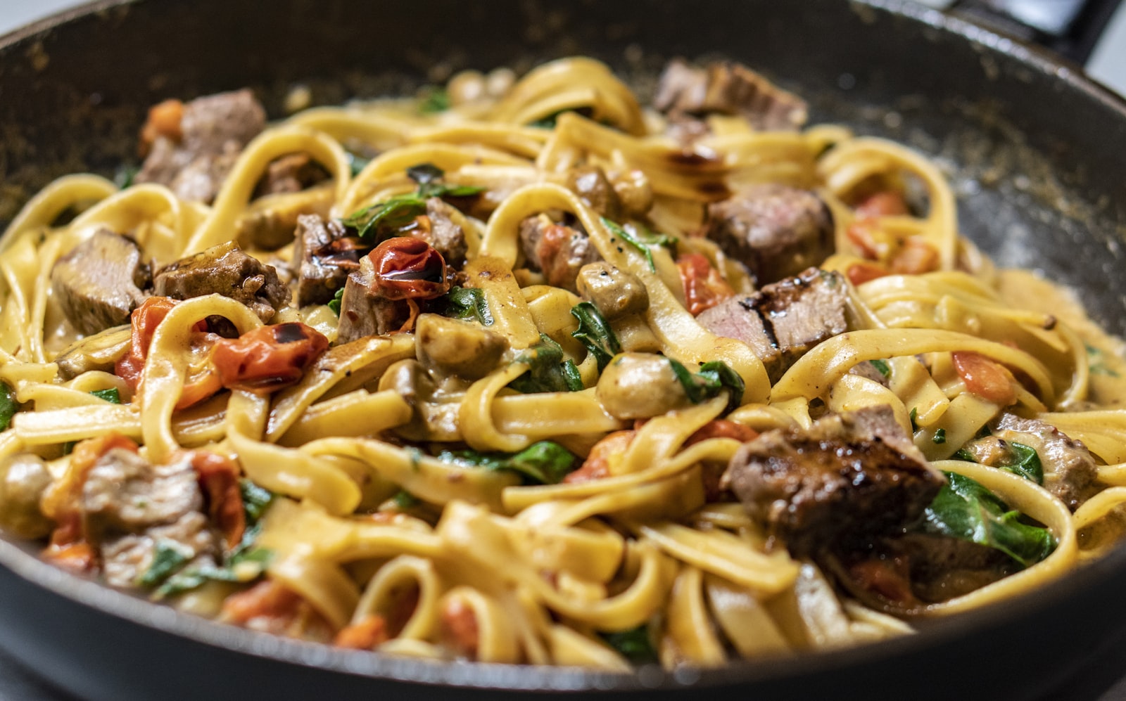 Hausgemachte Tagliatelle